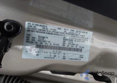 2017 Ford C-Max Hybrid Se from USA, damaged, VIN 1FADP5AU4HL103773